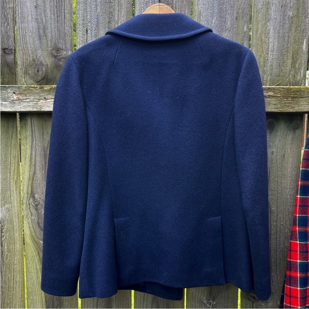 Pendleton Wool Double Breasted Suit Jacket With P… - image 3